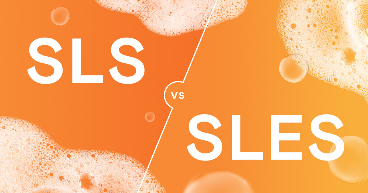 В чем разница между Лаурилсульфат натрия (SLS) и Лауретсульфат натрия (SLES)